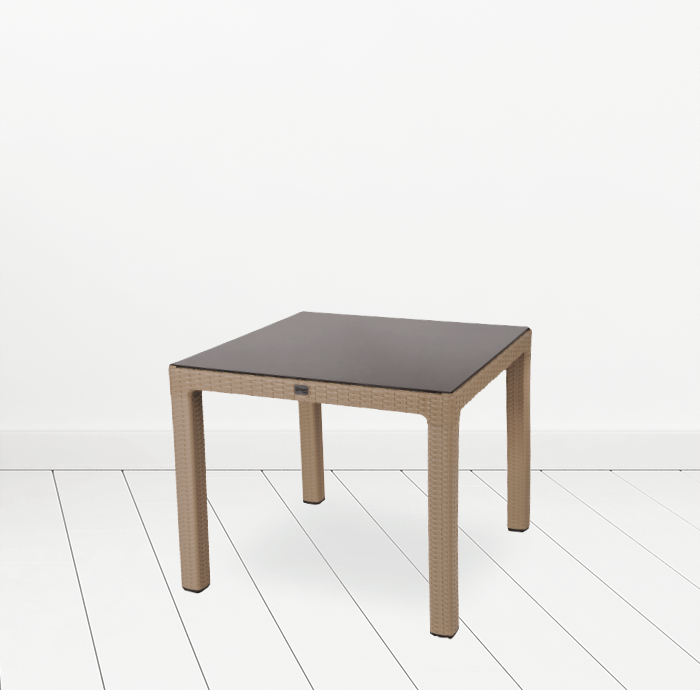 Plastik Rattan Set